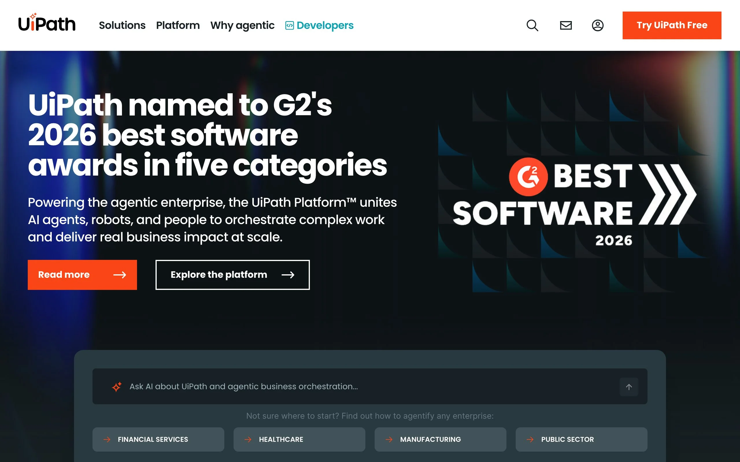 AI Automation Agency with UiPath